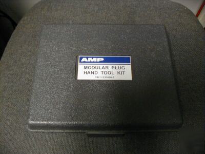 Amp pro installer's modular plug hand tool