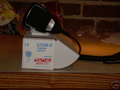 Astatic 575M-6 power mic