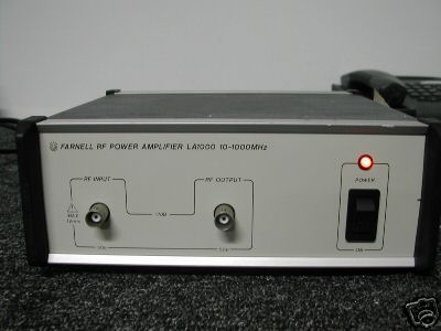 Farnell instrument rf power amplifier la-1000 1000 mhz