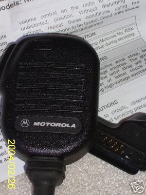 New motorola NMN6191C noise cancel microphone HT1000