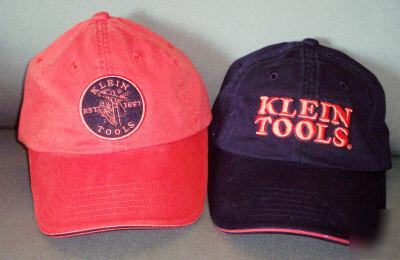 New two 2 klein tools hat hats lineman lot electric 