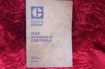 Original caterpillar 183B parts manual