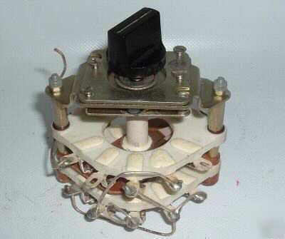 Powerful high frequency rotary ceramic switch ham radio