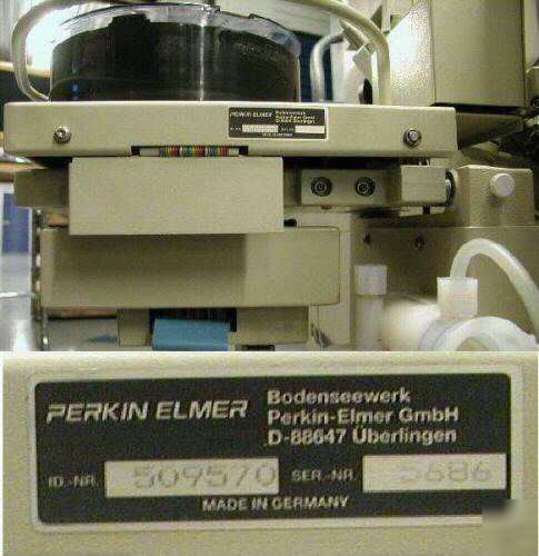 Preowned perkin elmer 4100ZL zeeman atomic apsorption 