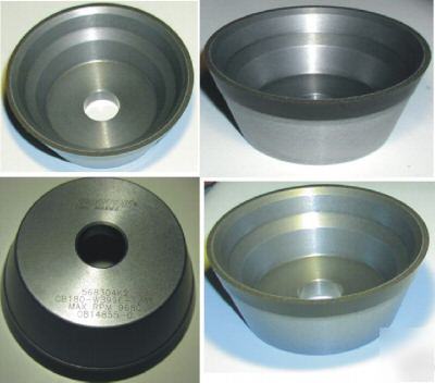 Cbn diamond-cup grinding wheel 3.75