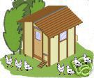 Chicken coop plans easy to build PLAN2 best on ebay