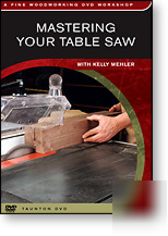 Mastering your woodworking table saw on dvd 