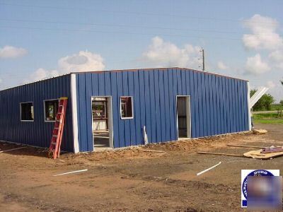 New amerduro steel building 40X80X10 metal buildings