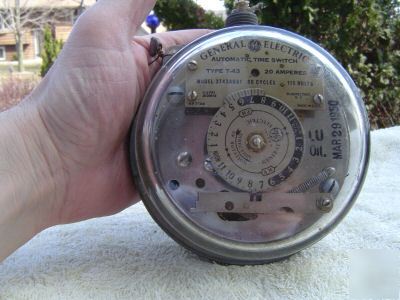 Old general electric time switch