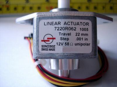 Precision linear stepper actuator cnc 22MM sonceboz