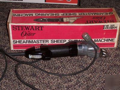 Stewart by oster sheep shearing machine