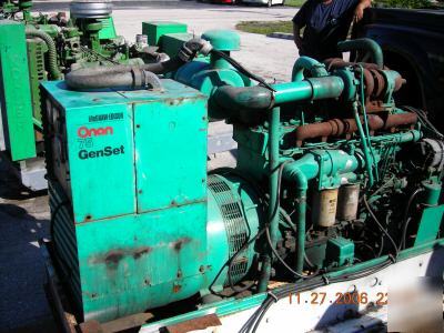 75KW onan diesel generator 