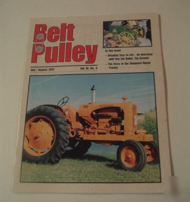 Belt pulley magazine, sheppard diesel, july/aug. 1997 