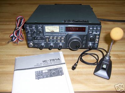 Icom ic-751A hf transceiver /// nice \\\