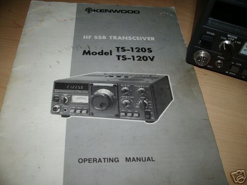 Kenwood ts 120S ssb hf transceiver ham radio