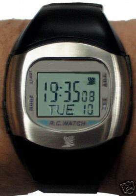 Mfj 186RC 12/24 hour radio controlled wrist watch 