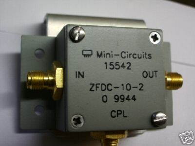 Mini-circuits zfdc-10-2 10 db coupler 10-1000MHZ aptec
