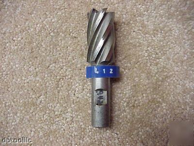 Misc. endmills and countersink hss & cobalt (used)