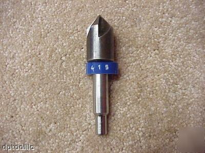 Misc. endmills and countersink hss & cobalt (used)