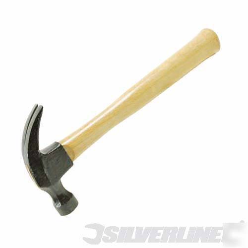New 24OZ claw hammer wood shaft HA06B