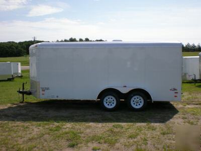 New brand 7X16 n. a.hauler enclosed cargo trailer