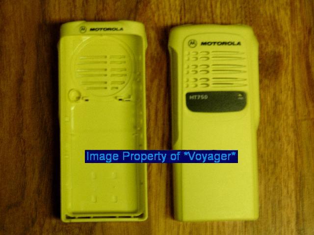 New motorola HT750 / PRO5150 dtmf yellow case 