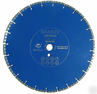 14 inch diamond saw blades for granite lot of 3