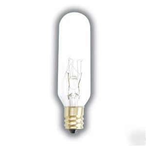 15T6 tubular lamp candelabra base exit sign bulb, 145V