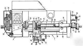 Hundreds of lathe related patents compiled on cd