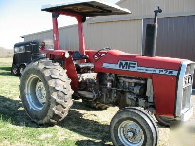 Massey ferguson 275 farm tractor 67 hp perkins diesel 