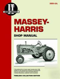Massey harris tractor - i&t shop/service manual mh 6A