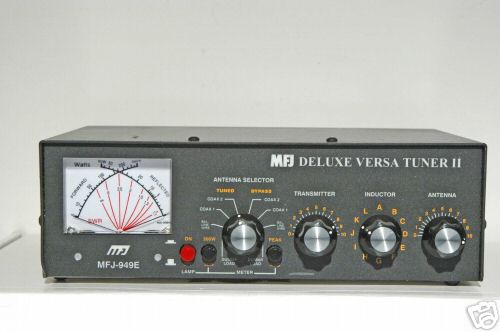 Mfj-949E versatuner ii antenna tuner amateur radio cb