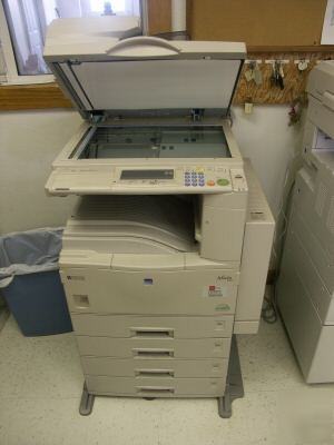 New ricoh copier aficio 270 only 64K copies owned from 