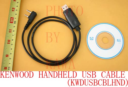 Usb programming cable for kenwood tk-3170 kpg-22 radio