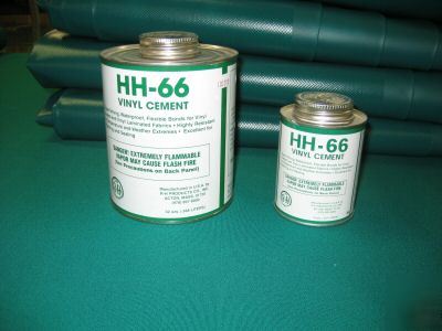 32 oz. brush top can HH66 vinyl cement for tarp repair