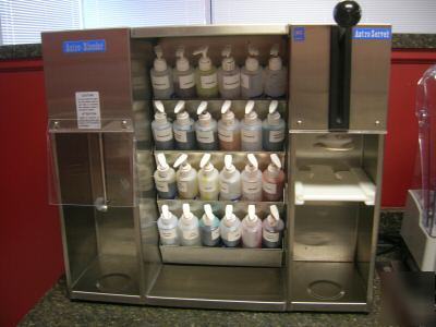 Astro-server ice cream flavor machine