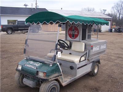 Club car carryall ii utility vehicle refreshment center