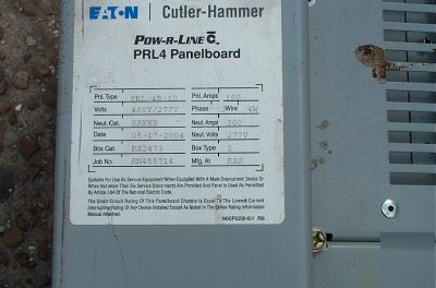 Electrical circuit breaker box cutler hammer panelboard