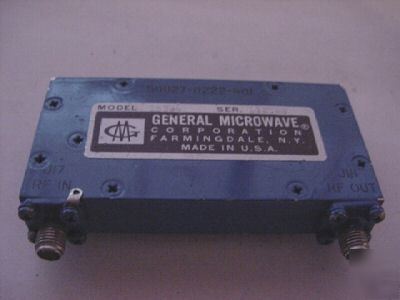General microwave corp. model 1539 connector