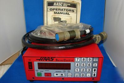 Haas servo controller control indexer rotary table cnc 