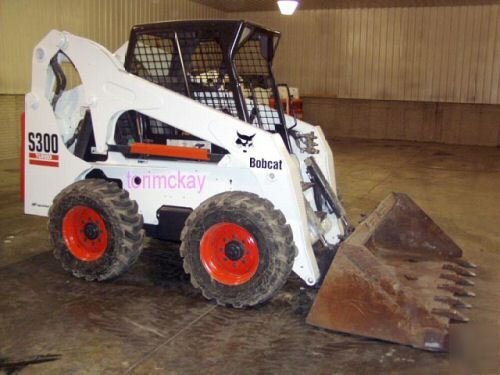 New 2003 bobcat S300/ paint/new tires/ready to go 