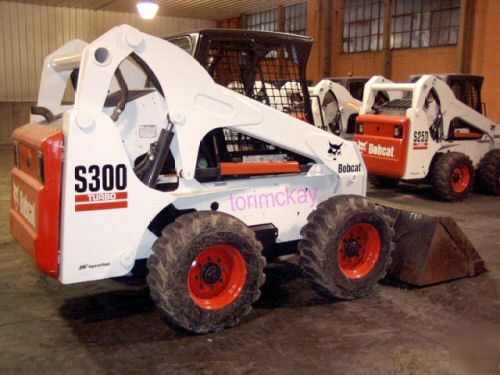 New 2003 bobcat S300/ paint/new tires/ready to go 