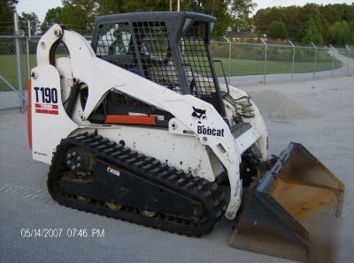New 2004 bobcat T190 skidsteer loader* rubber tracks * 