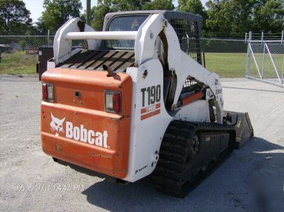 New 2004 bobcat T190 skidsteer loader* rubber tracks * 