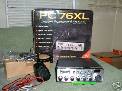 New uniden professional cb radio pc 76XL in box