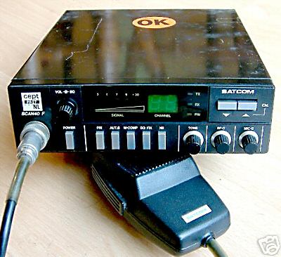 Satcom scan 40F cb radio cept band