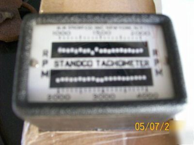 Standco tachometer/ vibrations per minute gauge. 