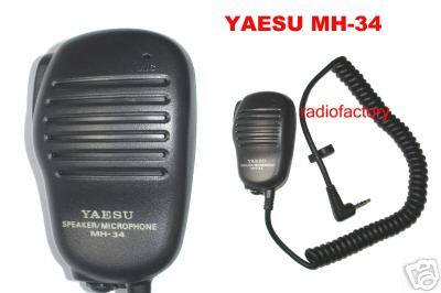  mh-34B4B speaker/mic for yaesu vx-1R vx-2R vx-5R 