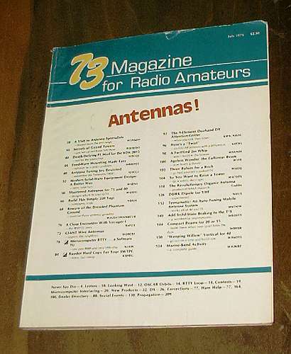 1979 july 73 amateur radio magazine ham shortwave tech