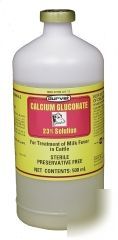 Calcium gluconate 23% 500ML* for cattle